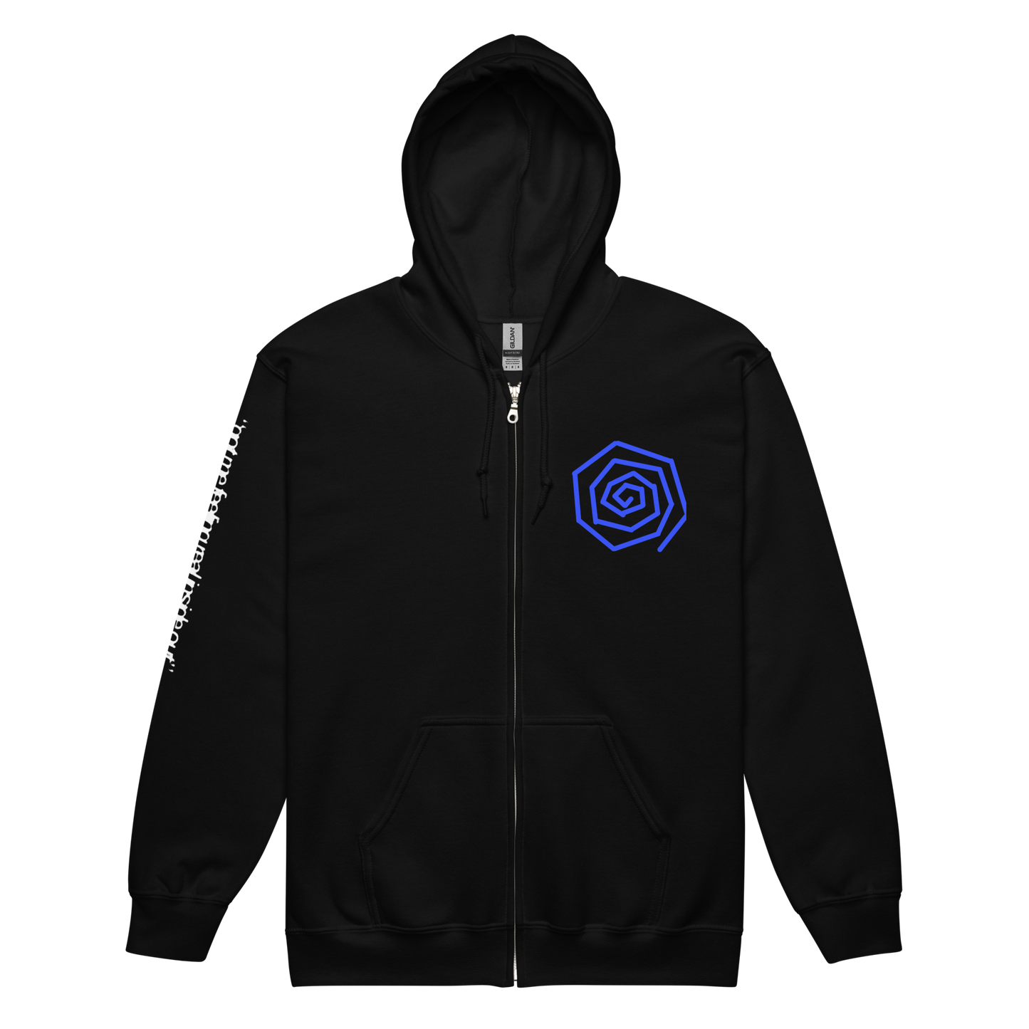 INSIDE OUT zip hoodie